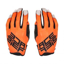 Motocross Enduro Gloves ACERBIS MX X-H Approved Orange