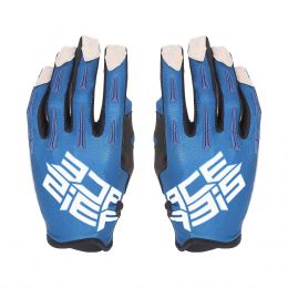 Gants de Motocross Enduro ACERBIS MX X-H Approved Bleu Foncé