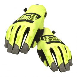 Gants de Motocross Enduro ACERBIS MX WP Approved Imperméable Noir Jaune