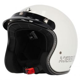 Jet Helm ACERBIS Skodela 22.06 Weiß glänzend