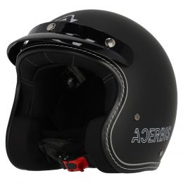 Jet Helm ACERBIS Skodela 22.06 Schwarz Matt