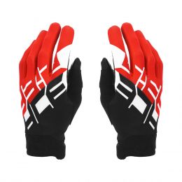 Gants de Motocross Enduro ACERBIS MX LINEAR Rouge Noir