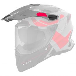 Frontino Casco Airoh Commander 2 Mavick Grigio Arancio Opaco