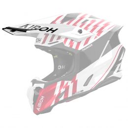 Frontino Casco Airoh Twist 3 Thunder Rosso Bianco