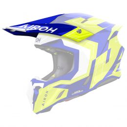 Frontino Casco Airoh Twist 3 Dizzy Blue Giallo