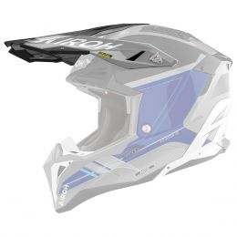 Frontino Casco Airoh Aviator 3 Saber Grigio Blu Lucido