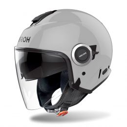 Jet Helmet AIROH Helyos Concrete Grey Gloss