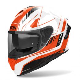 Casco Integrale AIROH Spark 2 Chrono Grigio Arancio Lucido