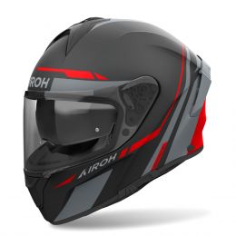 Casco Integrale AIROH Spark 2 Spinner Nero Arancio Opaco