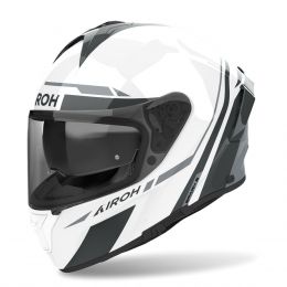 Full Face Helmet AIROH Spark 2 Spinner Black White Gloss