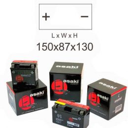 Motorrad batterie ASAKI 404251110