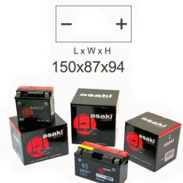 Motorrad batterie ASAKI 404251120