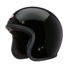 Casco Jet Cafe Racer BELL Custom 500 22.06 Nero Lucido