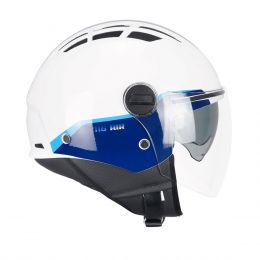 Jet Helm CGM 116G AIR BICO Weiß Blau