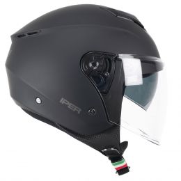 Jet Helm CGM 126A IPER MONO Matt-Schwarz