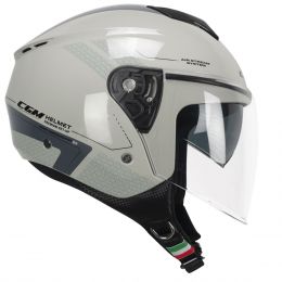 Jet Helm CGM 126G IPER CITY Aschgrau