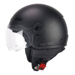 Casque Jet CGM 191A PIX MONO Noir Mat Visière Profilé