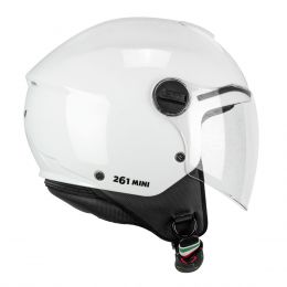 Casque Jet de Moto Enfant CGM 261A MINI MONO Blanc