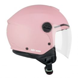 Casco Jet Bambino CGM 261A MINI MONO Rosa Opaco