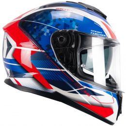 Casques Integraux CGM 360S KAD RACE Bleu Rouge