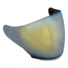 Gold Iridescent Visor for CGM 136 DNA Jet Helmet