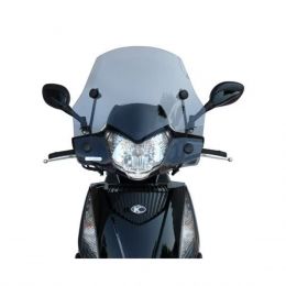 FABBRI scooter windshield light smoke summer 500x320mm