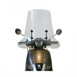 Parabrezza scooter FABBRI top alto 685x470mm con finiture verniciate