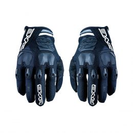 Motocross Gloves FIVE E2 Summer Black