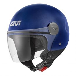 GIVI 10.7 EVO Demi-Jet-Helm matt Mitternachtsblau