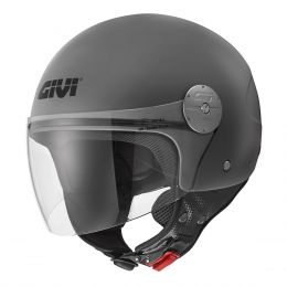 Casque demi-jet GIVI 10.7 EVO gris mat