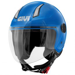 Demi Jet Helm GIVI 11.7 Solid Hellblau