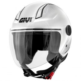 Casque Demi Jet GIVI 11.7 Solid Blanc Brillant