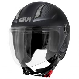 Casque Demi Jet GIVI 11.7 Solid Noir Mat