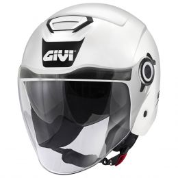 Casque Jet GIVI 12.5 Solid Blanc Brillant