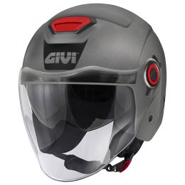 Jet Helm GIVI 12.5 Solid Mattiertes Titan