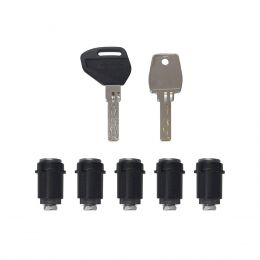 Kit d'unification des clés GIVI SMART SECURITY LOCK avec 5 serrures