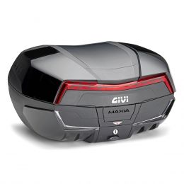 Monokey Top Case GIVI V58 MAXIA 58 LT Black Red Reflector