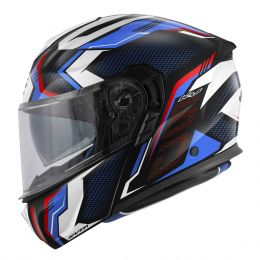 KAPPA KV50 Escalade modularer helm blau glänzend schwarz rot