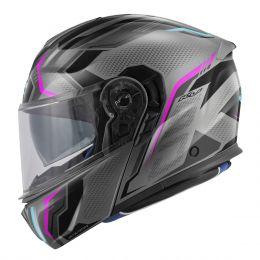 KAPPA KV50 Escalade modular helmet glossy titanium pink