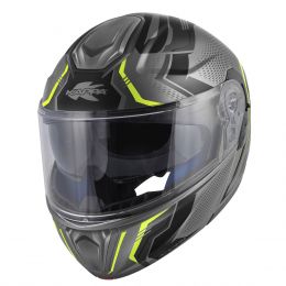 Casco modulare KAPPA KV50 Escalade titanio opaco giallo