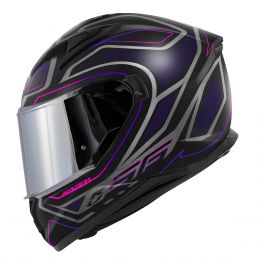 KAPPA KV56 Neon integralhelm mattschwarz rosa