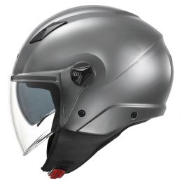 Casque Demi-jet KAPPA KV57 Basic gris brillant