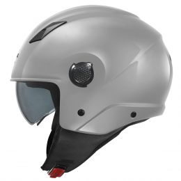 Casque Demi-jet KAPPA KV58 Basic gris brillant