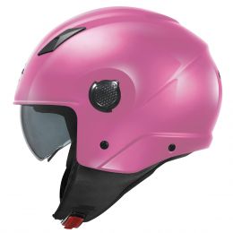 Casco demi-jet KAPPA KV58 Basic rosa lucido