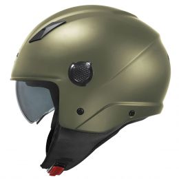 Casco demi-jet KAPPA KV58 Basic verde militare opaco