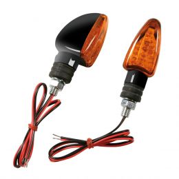 Clignotants moto Lampa Arrow Halo 12V LED Noir