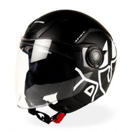 Casco Jet Malossi Nero Opaco