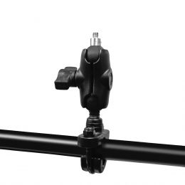 Tubular Mount for MIDLAND H3+ H5 and H9 PRO 4k Action Cams and DASH CAM C1415