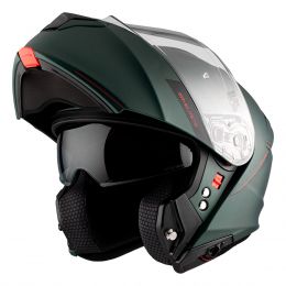 Modular Helm MT Helmets Genesis SV Solid A6 Grün Matt