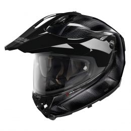 Dual Road Helmet NOLAN X-552 U Pure Carbon N-COM 101 Glossy Black